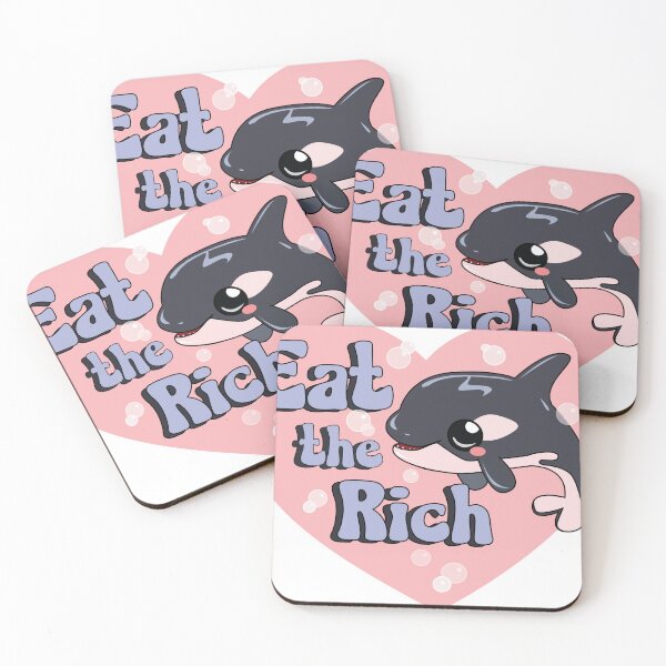 Item preview, Eat the Rich - Join the Orcas! designed and sold by Christine Axworthy.