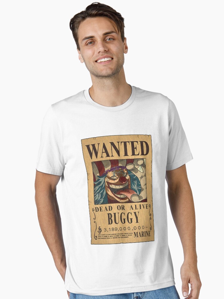 Buggy Wanted Poster One Piece