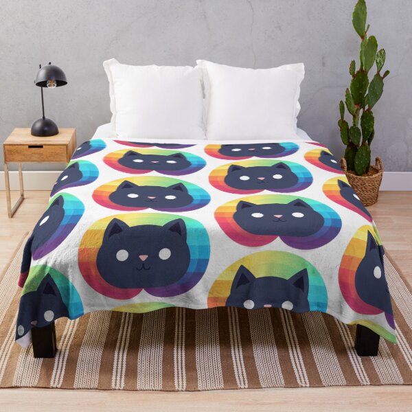 Item preview, Rainbow cute cute cat Personality Logo designed and sold by BangBangYuBing.