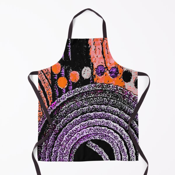 Item preview, Concentric Contrast Purple & Peach designed and sold by Sarah Kurdila.