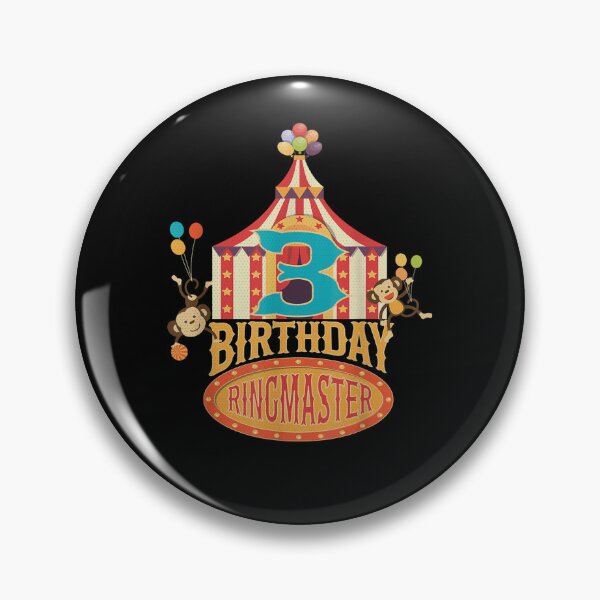 Item preview, 3Rd Birthday Ringmaster Kids Circus Lover B-Day Party  designed and sold by TiffanyHarrisa.