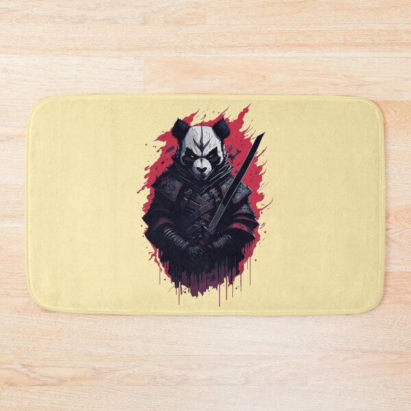 Item preview, Evil Japanese Panda Samurai with sword designed and sold by wingstar.