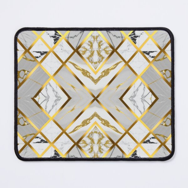 Item preview, White Gray Marble Agate Gold Glitter. designed and sold by SuraSu.