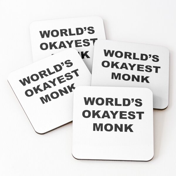 Item preview, World's Okayest Monk designed and sold by littlenbee.