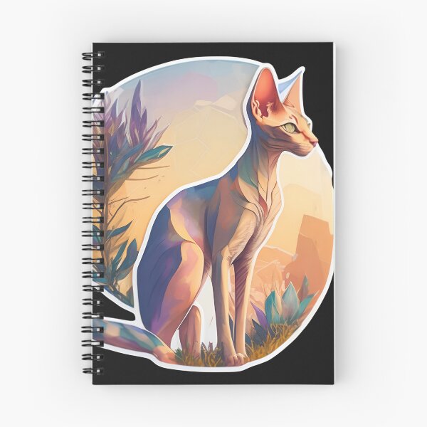 Artikelvorschau, Oriental Shorthair (Sticker and Print Out) entworfen und verkauft von Sir Elgin Ortiz.