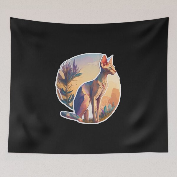 Item preview, Oriental Shorthair (Sticker and Print Out) designed and sold by Sir Elgin Ortiz.