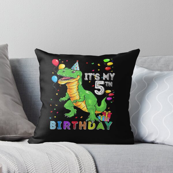 Item preview, 5 Year Old Shirt Boy Dino T Rex Dinosaur 5Th Birthday Gifts  designed and sold by TiffanyHarrisa.