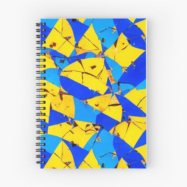 Item preview, Abstract Tiled Blue And Yellow designed and sold by artbibun.