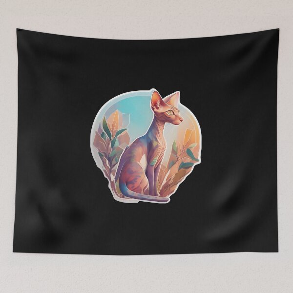 Item preview, Oriental Shorthair (Sticker and Print Out) designed and sold by Sir Elgin Ortiz.