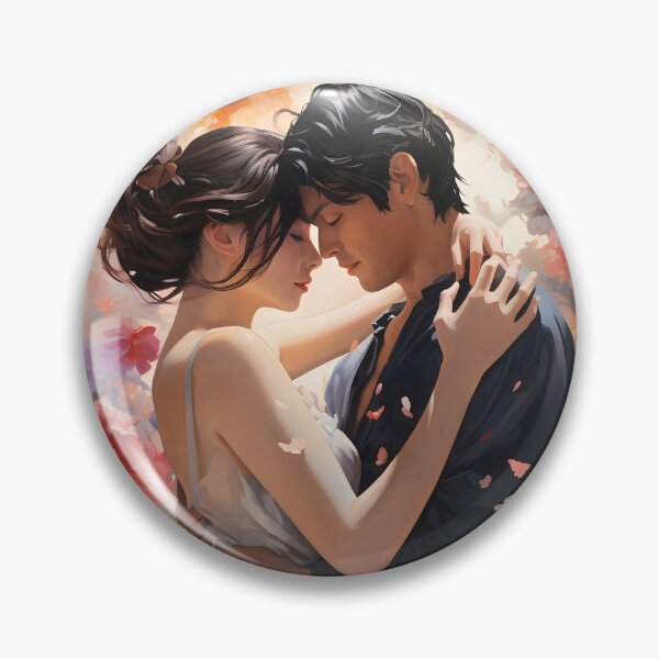 Item preview, Blossoming Love: A Japanese Idol Couple Enveloped in a Sea of Flowers designed and sold by InsaneLEDP.
