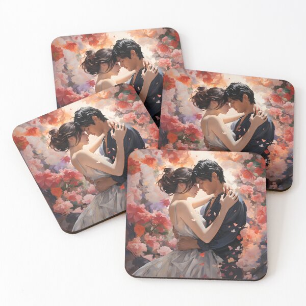 Item preview, Blossoming Love: A Japanese Idol Couple Enveloped in a Sea of Flowers designed and sold by InsaneLEDP.