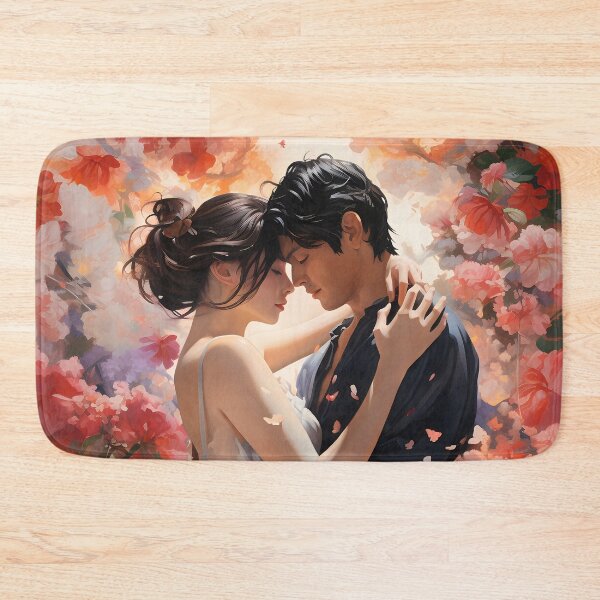 Item preview, Blossoming Love: A Japanese Idol Couple Enveloped in a Sea of Flowers designed and sold by InsaneLEDP.