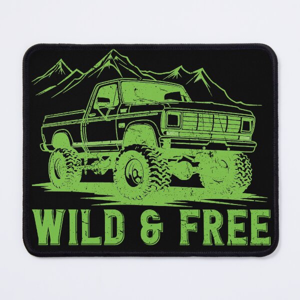 Item preview, 4x4 Off-Road Explorer Pickup - Wild & Free - Green designed and sold by RetroNeon.