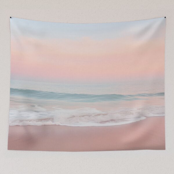 Item preview, Pink Sunset Beach Waves designed and sold by trajeado14.