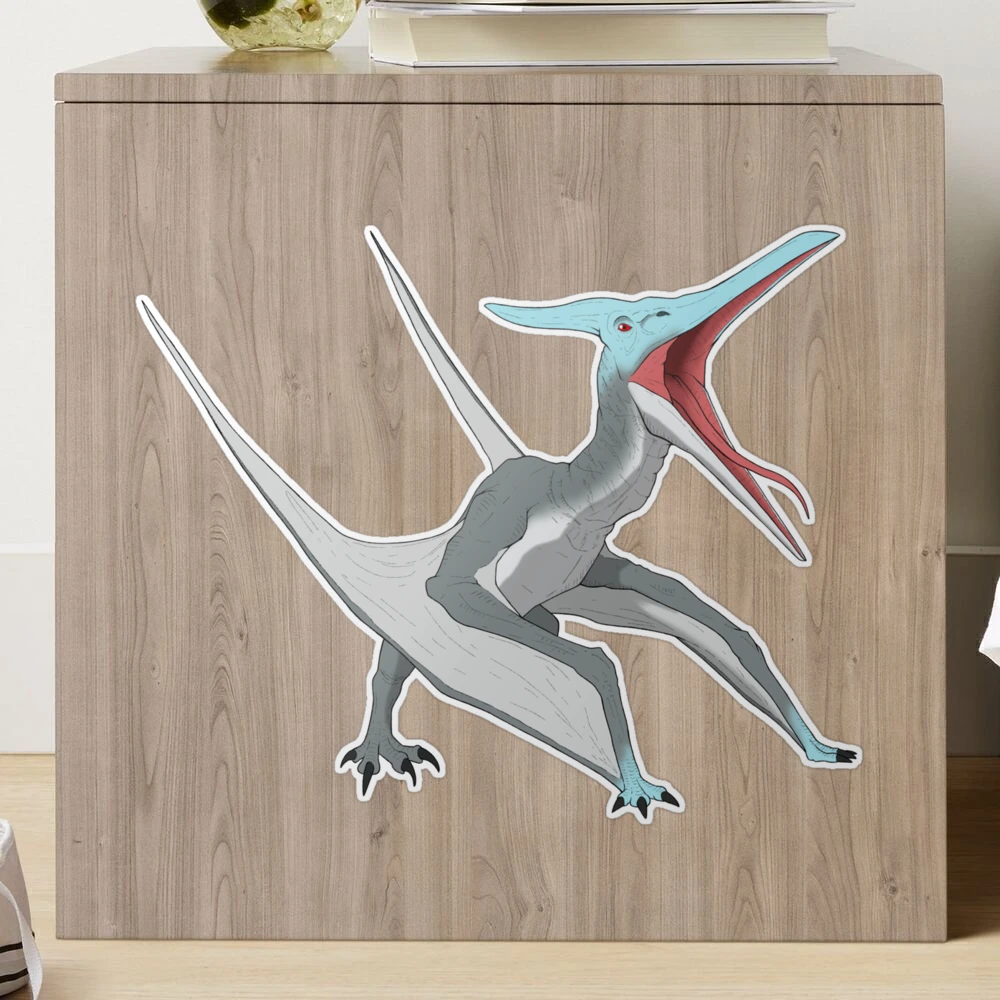 Pteranodon / Pterodactyl Jurassic Dinosaur  Sticker for Sale by  aquariumaster