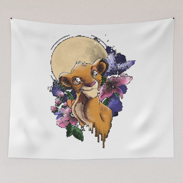 Aperçu de l'œuvre Simba - Art du Roi Lion créée et vendue par KaileyMaya.