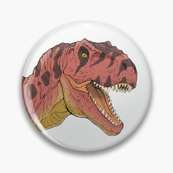 Item preview, Red Tyrannosaurus rex "red rex" Jurassic Dinosaur designed and sold by aquariumaster.