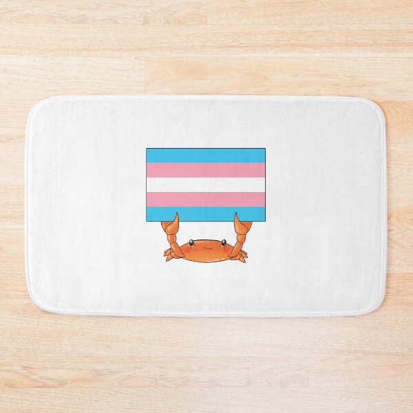 Item preview, Pride Flag Crab (trans) designed and sold by Rustmm.