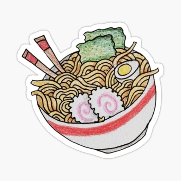 Item preview, Hungry for Ramen Noodles designed and sold by katydidartwork.