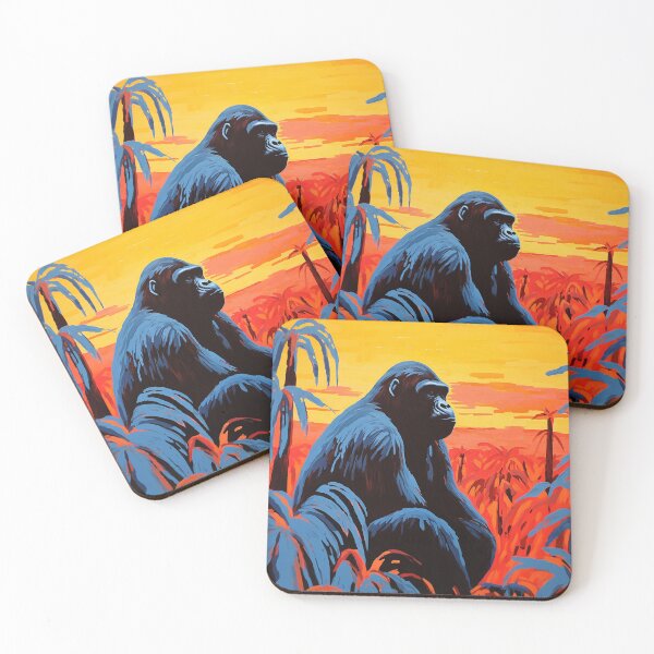 Item preview, A Powerful Gorilla Surveying Its Territory designed and sold by mianguyen1995.