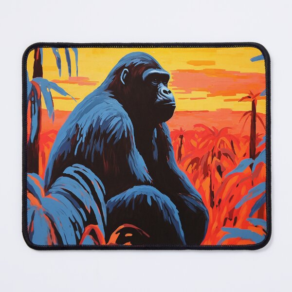 Item preview, A Powerful Gorilla Surveying Its Territory designed and sold by mianguyen1995.