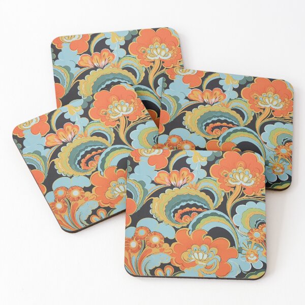 Item preview, Estampado de flores de la década de 1960 designed and sold by Jselz.
