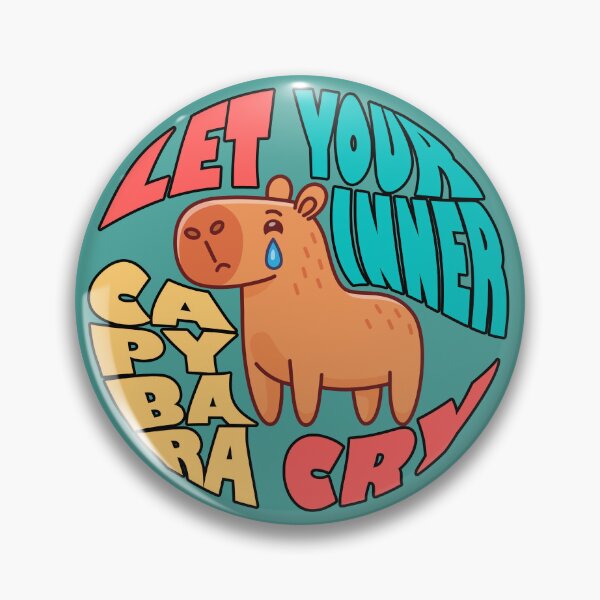 Item preview, Let your inner Capybara cry designed and sold by inkStyleMDQ.