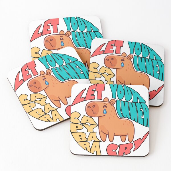 Item preview, Let your inner Capybara cry designed and sold by inkStyleMDQ.