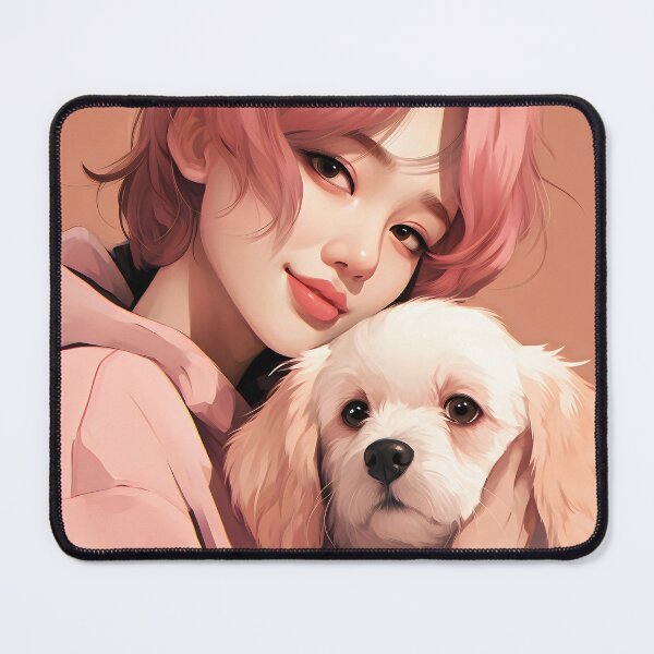 Item preview, Love and Fun: K-pop Idol and Lovable Pet Create Unforgettable Moments designed and sold by InsaneLEDP.