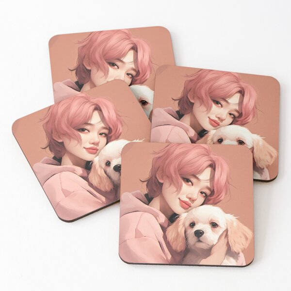 Item preview, Love and Fun: K-pop Idol and Lovable Pet Create Unforgettable Moments designed and sold by InsaneLEDP.