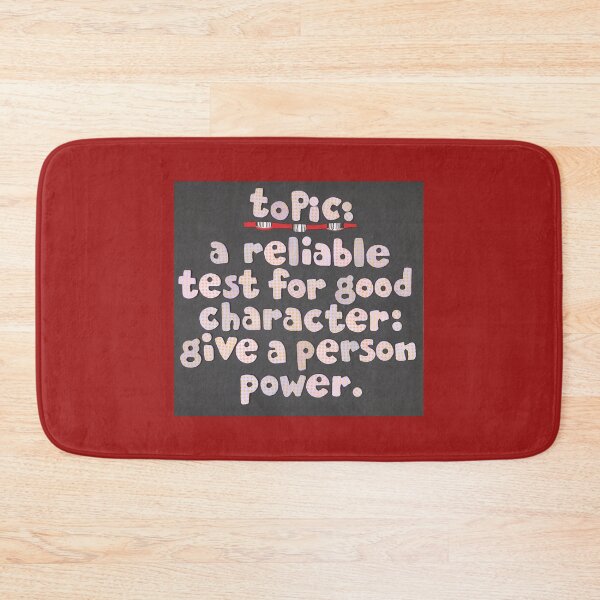 Item preview, Topic:  It's A Test designed and sold by prunellaparsnip.