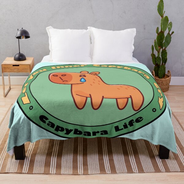 Item preview, Release Your Emotions With The Capybaras designed and sold by inkStyleMDQ.