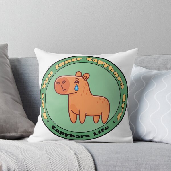 Item preview, Release Your Emotions With The Capybaras designed and sold by inkStyleMDQ.