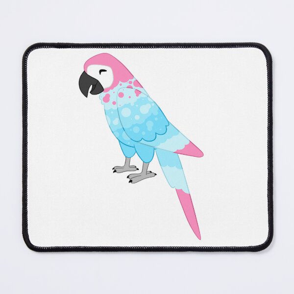 Item preview, Transmasc Pride Flag Macaw designed and sold by Omnyxis.