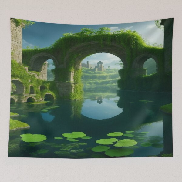 Item preview, Faraway Ruins designed and sold by SparkedVisions.