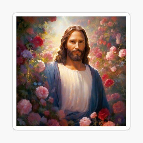 "I am the Rose of Sharon" ~ Jesus - 4 Sticker