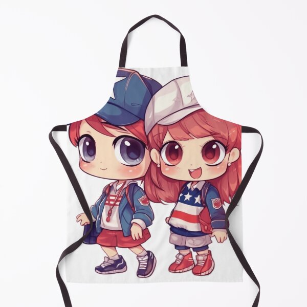 Item preview, INDEPENDENCE DAY USA (CHIBI) designed and sold by Chatna-Chibi.