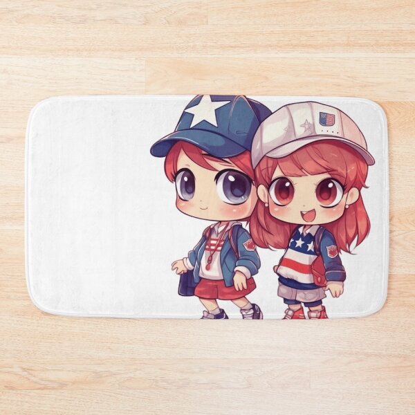 Item preview, INDEPENDENCE DAY USA (CHIBI) designed and sold by Chatna-Chibi.