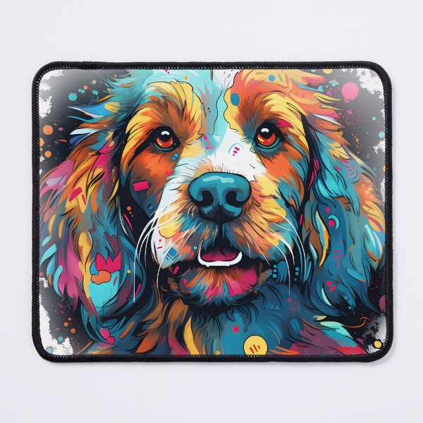 Item preview, Coloured Coly Doodle Dog designed and sold by Obsidian Ink by Wilshire.