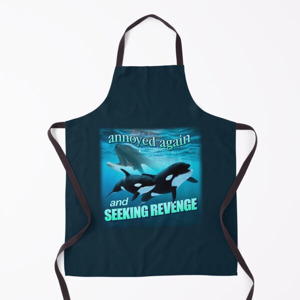 Item preview, Orca attack - annoyed again and seeking revenge word art designed and sold by snazzyseagull.