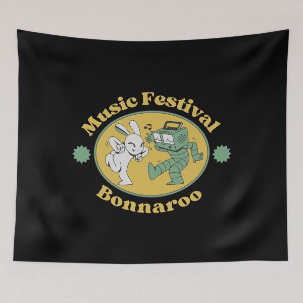 Item preview, Music Festival Bonnaroo Retro Design  designed and sold by Harsh  Katariya.