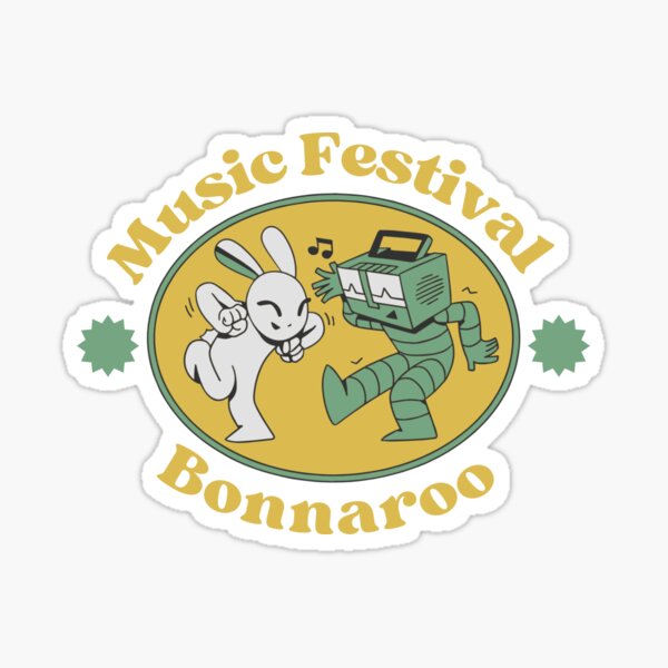 Artikel-Vorschau von Musikfestival Bonnaroo Retro Design, designt und verkauft von Harsh  Katariya.
