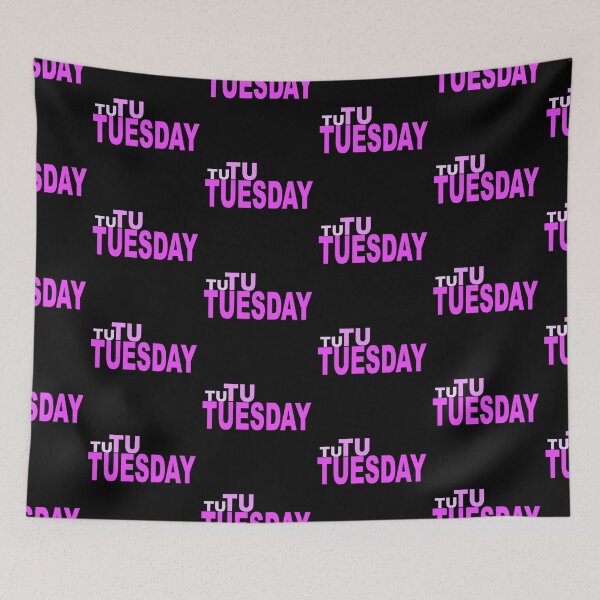 Item preview, Tutu Tuesday - Funny RAD Ballet Saying - Pink designed and sold by NadyaCC.