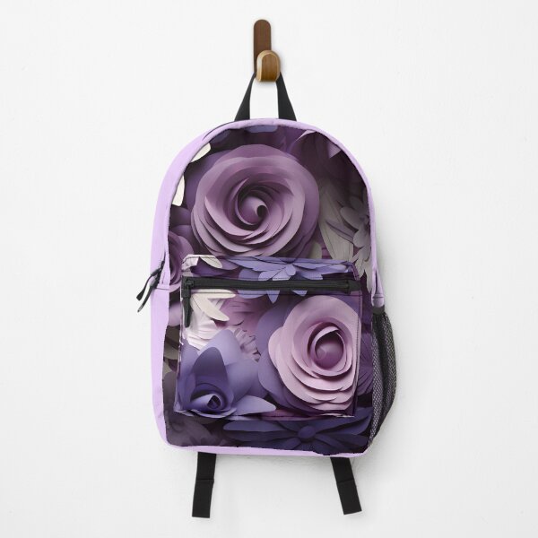 Item preview, 3D violet flowers designed and sold by Banna Baber.