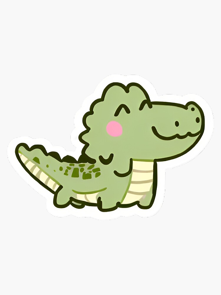 Crocodile sticker store