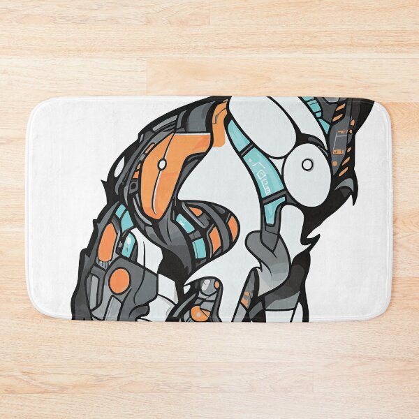 Item preview, Futuristic Multicolor Cats #32 robot cat designed and sold by SOVISART.