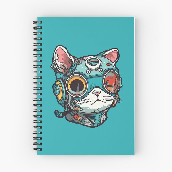 Item preview, Futuristic Multicolor Cats #13 pilot designed and sold by SOVISART.