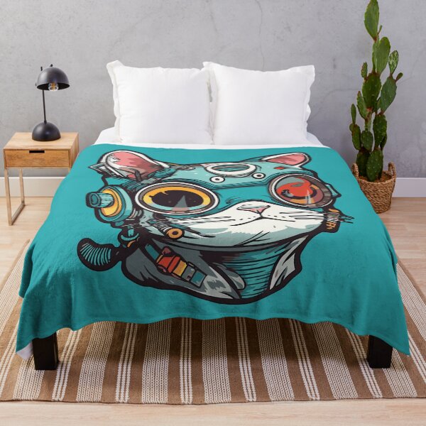 Item preview, Futuristic Multicolor Cats #13 pilot designed and sold by SOVISART.