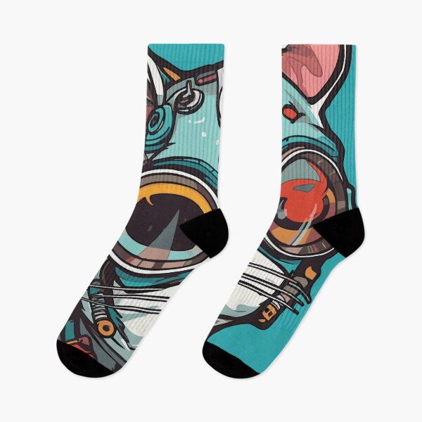 Item preview, Futuristic Multicolor Cats #13 pilot designed and sold by SOVISART.
