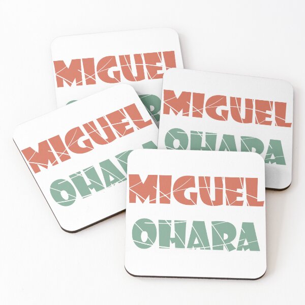 Item preview, Miguel Ohara red green word designed and sold by GSJGROUP.